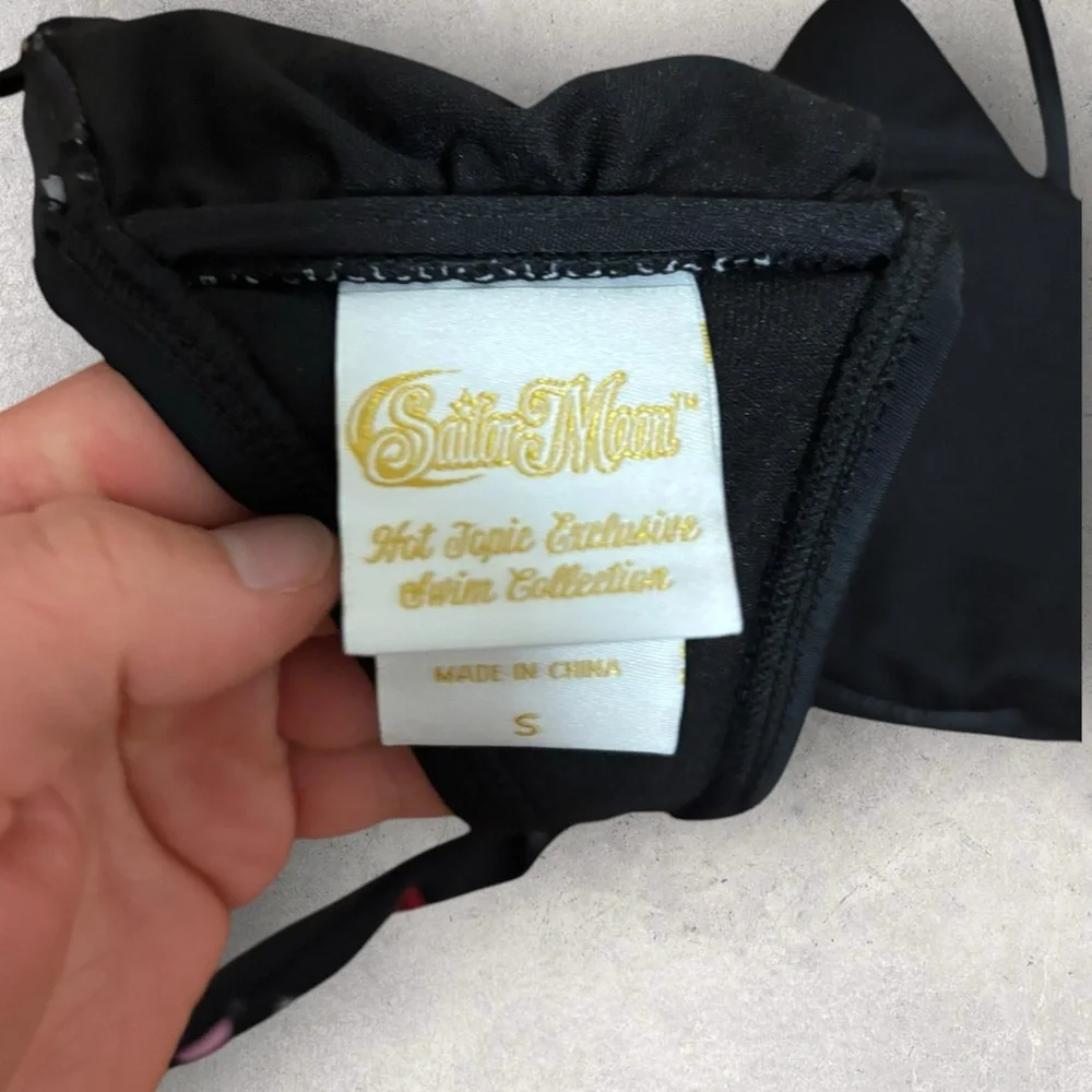 Sailor moon Luna halter swim top - Picture 4 of 5